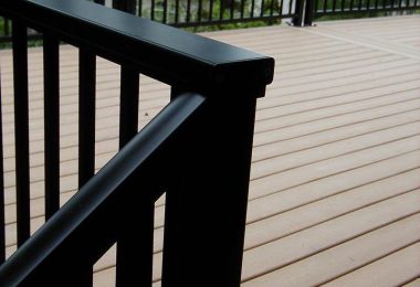 Aluminum railing 13 + Composite deck