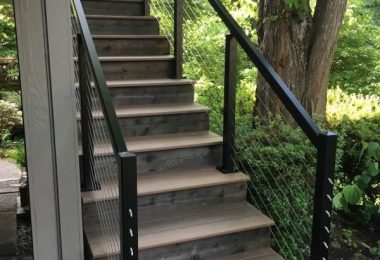 Cable railing 32 + Stair