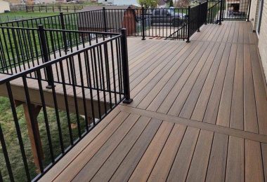 Composite deck 49 + Aluminum railing