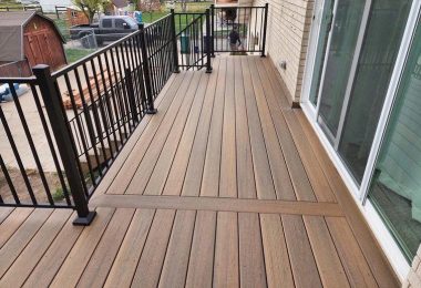 Composite deck 50 + Aluminum railing