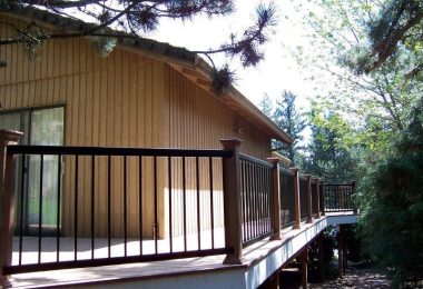 Composite railing 14 + Composite deck