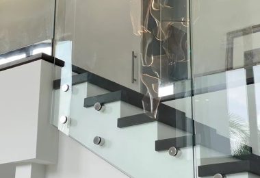 Frameless glass railing 23